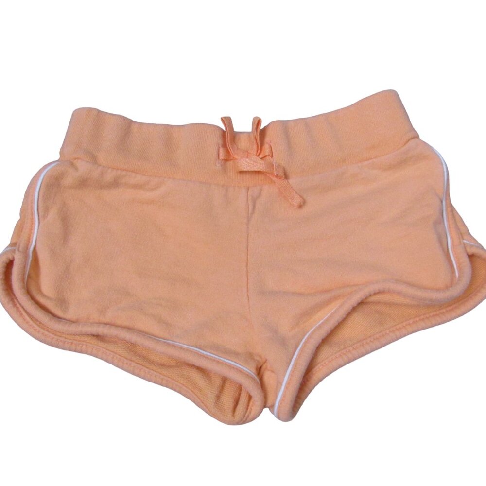 Circo Pull On Shorts Infant Toddler Girls Size 12M Orange Elastic Bottoms